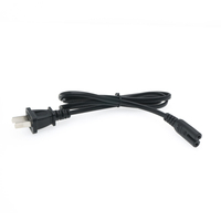 Kabel Daya NEMA Universal 1.5 Meter, kabel daya NEMA Universal untuk PS2/PS3 Slim/PS4/Xbox/Fire Ox C15 End 15A Home Plug