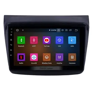 9 Inch Android 10.0 GPS Navigation system Support TPMS DVR Rearview camera for 2010 MITSUBISHI PAJERO