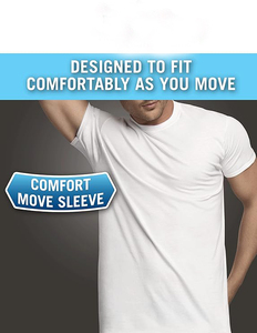 T-shirts décontractés 100 % coton pour hommes, coupe ample, anti-humidité, avec étiquette numérique sans couture, écologiques et à séchage rapide - Product Image 5