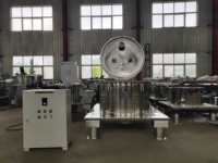 Centrífuga de Placa Plana de Alta Capacidad con Control PLC y Motor para Separación Sólido-Líquido, Elevación de Bolsas, para Procesamiento Químico y Alimentario