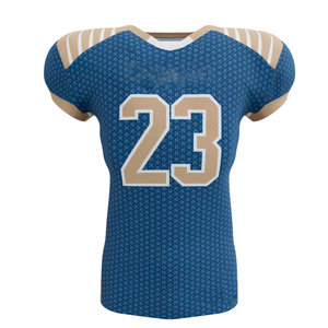 最新デザインアメリカンフットボールジャージ制服カスタム100% ポリエステル生地アメリカンフットボールジャージー - Product Image 6