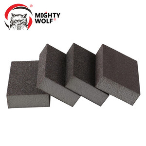 บล็อกขัดทรายแผ่นฟองน้ำสำหรับขัดและขัดสี่ด้านขนาด100*70*25มม. สำหรับขัดและขัดถู - Product Image 2