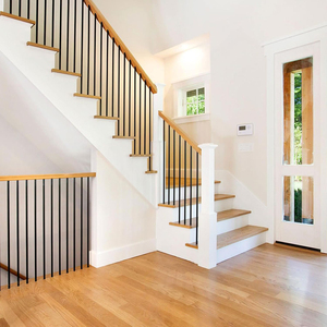 Phổ biến wrought sắt Vòng kim loại đồng bằng lục bình trục chính picket - Product Image 3