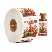 Autocollants en vinyle personnalisés, résistants aux rayures, aux UV, imperméables, en couleur pleine, pour étiquettes de bouteilles, emballage à chaud