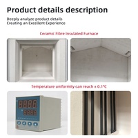 Horno de Tratamiento Térmico Industrial de Acero de Alta Temperatura Changrui, Horno de Soldadura al Vacío, Horno de Mufla para Sinterización en Atmósfera, 50 kg/h