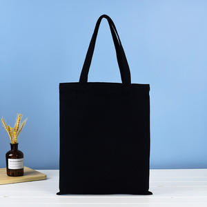 Dicke Dekoration Handwerk DIY Malerei BLANK Wieder verwendbare Designer Stoff Leinwand Baumwolle Einkaufstasche Schule Event <span class=keywords><strong>Promotion</strong></span> - Product Image 2