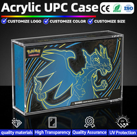 Boîtier en acrylique optiquement pur de 8+5 mm d'épaisseur avec couvercle magnétique renforcé, revêtement de filtre UV, gain de place, moderne, écologique, portable