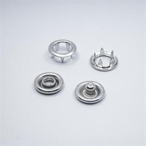 Vòng prong <span class=keywords><strong>Snap</strong></span> Fastener với prongs mở cho không may đóng cửa trên vải căng, Hàng dệt kim, và em bé & quần áo trẻ em. - Product Image 1