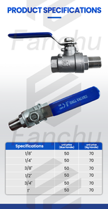 단조강 고압 볼 밸브 가스 실린더 밸브 우수한 밀봉 성능 - Product Image 6