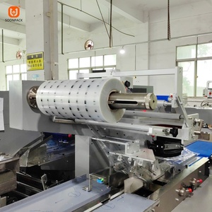 Chất lượng cao tortillas dòng chảy máy đóng gói tự động trở lại niêm phong Pancake chapati máy đóng gói ngang - Product Image 4