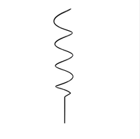 Support de Treillis Créatif et Durable pour Plantes Grimpantes, Tomates et Fleurs – Anneaux de Soutien pour Vignes et Piquets de Jardin
