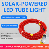 Tube lumineux LED solaire 10M étanche haute luminosité pour entrée de tunnel, directement de l'usine