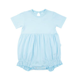 Vêtements en gros, meilleure qualité, tricot, couleur neutre, été, printemps, hiver, été, barboteuse à volants pour bébé, barboteuse à volants pour bébé - Product Image 2