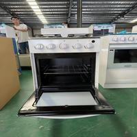 Cuisinière 4 Feux avec Four à Gaz et Four à Pizza, Combinaison Professionnelle Électrique pour Restaurant, Armoire, Cuisine Industrielle et Table de Cuisson