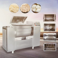 Kommerzielle horizontale Teig mischer Mehl Mischen Knödel Nudel brot machen industrielle Vakuum Teig Knet maschine Preis Verkauf