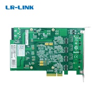 LR-LINK LRES2039PT-PoE PCIe X4 Frame Grabber Ethernet Adaptateur Quad Port PoE RJ45 Carte Réseau Stock Serveur Produit Interne
