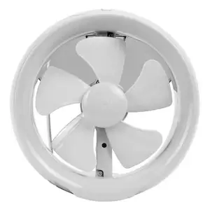 Ermäßigter Preis Kunden spezifisches Logo Marke 6 Zoll 150MM Wand-Auspuff für Badezimmer Badezimmer Abluft ventilator