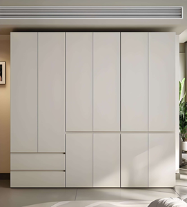 Garde-robe moderne adaptée à l'appartement d'hôtel de chambre à coucher de maison - Product Image 1