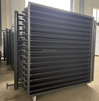 Aidea Caldera de Recuperación de Calor Residual de Motor de Acero al Carbono, Intercambiador de Calor de Tubos Aletados Enfriado por Aire para Uso Industrial con Turbinas 380V/220V