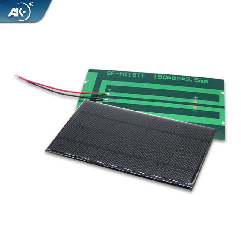 Solar Panel 3W 5V Micro Solar Board Portable Fast Charger Polysilicon - View #14