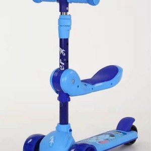 Children's Scooter For Ages 3 And Older Height Adjustable With Lights Mixed Color Hummer Wheels - Product Image 3
