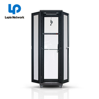 Rack de serveur 19 pouces 42U avec porte en verre noir pour confinement d'aisles chaudes, vente en gros de l'usine Lepin de Ningbo, Chine - Prix compétitif