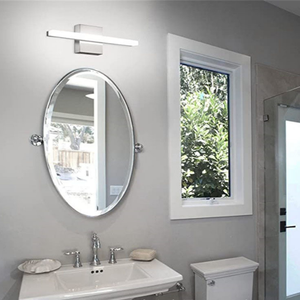Applique murale LED pour <span class=keywords><strong>salle</strong></span> <span class=keywords><strong>de</strong></span> <span class=keywords><strong>bain</strong></span>, 16 pouces, <span class=keywords><strong>IP44</strong></span>, luminaire <span class=keywords><strong>de</strong></span> miroir moderne, blanc chaud 3500K, en fer - Product Image 6