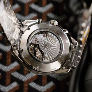 Montre-bracelet pour homme de haute qualité, série sport, chronographe, mesure de la vitesse, multifonction, trois aiguilles, étanche. - Product Image 5