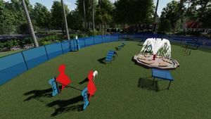 Parque para perros actividades producto fuera del patio perrito mascota agilidad curso de entrenamiento para perros patio cachorro perro equipo de obstáculos - Product Image 3