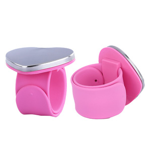 Hair Styling Magnetic <b>Bracelet</b> Wristband Heart Shaped <b>Metal</b> Clip 12 Cm Multifunction Daily Use - Product Image 4