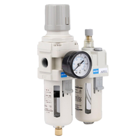 Unité de traitement d'air pneumatique durable AFC G1/4 avec filtre et régulateur pour compresseur