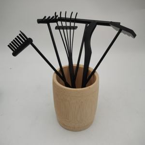 Râteau en bambou personnalisé DIY OEM, jouet créatif, mini râteau à sable <span class=keywords><strong>pour</strong></span> <span class=keywords><strong>jardin</strong></span> <span class=keywords><strong>zen</strong></span> - Product Image 5