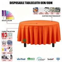 Nappe Ronde Personnalisée de Haute Qualité pour Restaurant, Mariage, Fête – Vente en Gros à Prix Abordable