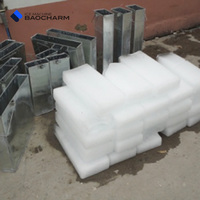 Prix de gros en acier inoxydable brique machine à glaçons équipement système de saumure bloc fabricant de machine à glace