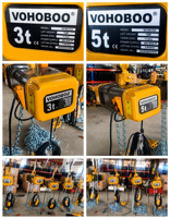 Palans électriques à câble de type ER européens 1t-20t à faible hauteur de levage, palans robustes avec télécommande sans fil, certifiés CE