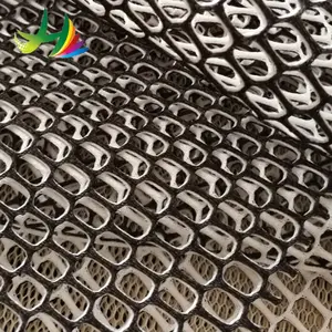 قماش بولستر معاد تدويره شبكي ثلاثي الابعاد لتبريد الهواء مناسب للأحذية الرياضية