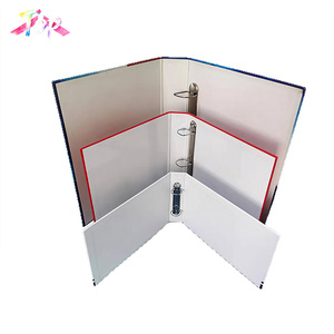 แฟ้มใส่เอกสารแบบขยายได้ ขนาด 3 นิ้ว A4 2 3 4 ห่วง  ปกกระดาษแข็ง  ปก PVC - Product Image 2