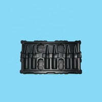 Boîtes d'emballage pliables en plastique PET transparent de haute qualité, vente en gros, boîtes cadeaux portables personnalisées, artisanat Yangzhiguang RY-014