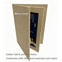 Couverture de menu personnalisée en cuir PU avec bordure en dentelle, impression typographique personnalisée, pour réception de mariage, fournitures de table pour dîner de prestige
