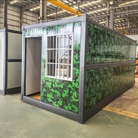 Casa Contenedor Modular Desmontable de 20 pies/40 pies con Certificación CE, Color Personalizado, para Uso Residencial, Comercial o Escolar