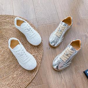 Nouvelle Arrivée Baskets Coréennes Rétro à Lacets pour Femmes en PU Imperméables, Amortissantes, Légères, Confortables et Respirantes pour l'Automne - Product Image 6