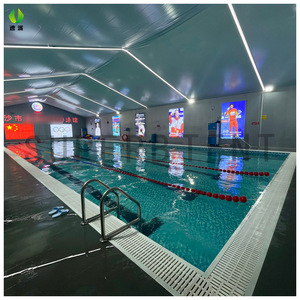 Customized Outdoor Sports <b>Tent</b> PVC Fabric Double Layer Extended Type Four Season Aluminum <b>Frame</b> Swimming Basketball Court Cover - Product Image 5