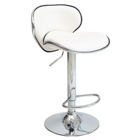 Retro-Barhocker in Pink mit Sicherheitsfunktion, Küchen-Tritthocker mit Edelstahlbeinen, Moderne Barhocker für Küchentheke