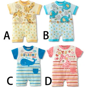 Großhandel Kinder Säuglings bekleidung Custom Snap Bambus Newbron Baby Stram pler
