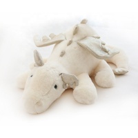 Peluche de dinosaure Dexter/Snow Dragon Douglas, dragon bleu, dragon blanc, figurine d'action, peluche animale