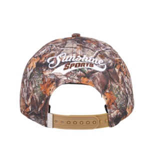 Casquette TCAP Chine à visière plate, motif camouflage Real Tree personnalisé - Product Image 2