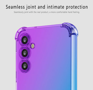 <span class=keywords><strong>Coque</strong></span> de téléphone pour Samsung A05S, <span class=keywords><strong>coque</strong></span> transparente dégradée mignonne, antichoc, coins souples en TPU, <span class=keywords><strong>coque</strong></span> arrière pour Samsung <span class=keywords><strong>Galaxy</strong></span> A05S - Product Image 4