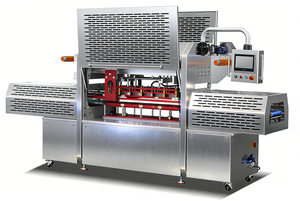 <span class=keywords><strong>Machine</strong></span> d'emballage <span class=keywords><strong>sous</strong></span> <span class=keywords><strong>vide</strong></span> automatique de type servo électrique industrielle, <span class=keywords><strong>machine</strong></span> de scellage de barquettes <span class=keywords><strong>à</strong></span> viande automatique pour l'emballage alimentaire - Product Image 6