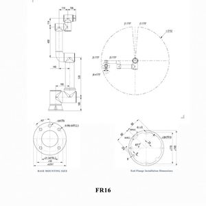 Bras robotisé industriel CNC certifié CE, 16 kg, 6 axes, 1034 mm, nouveaux bras robotiques collaboratifs compétitifs avec composants PLC - Product Image 2