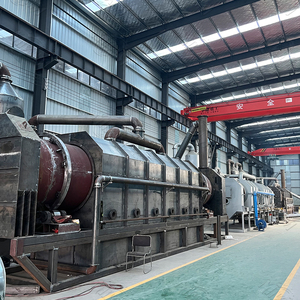 Lưu lượng không khí nóng liên tục quay biochar nhiệt phân charring lò biochar carbonization lò - Product Image 5